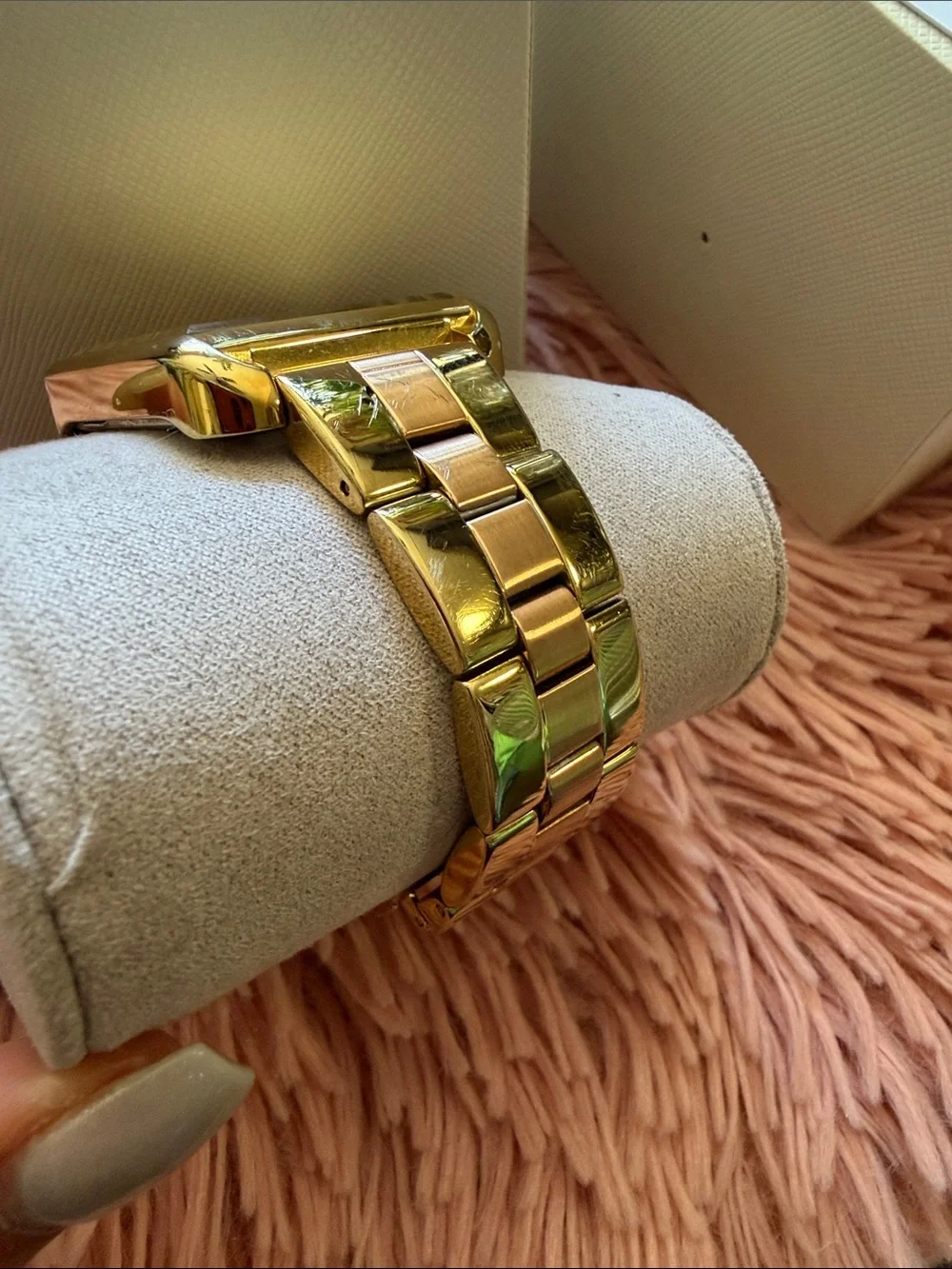 Michael Kors lake squeak Gold-tone watch